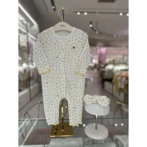 [에뜨와](광주신세계) 26년 F/W 신상품임신출산선물 아멜슬림우주복X헤어밴드 SET (07T517583)