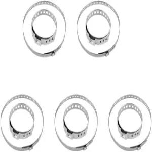 10PCS CV 조인트 부트 크림프 클램프 키트 스테인리스 스틸 조절식 드라이브 샤프 호환트 AXLE 소형 및