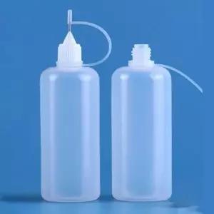 고품질 액상 김치 담그기 전용 용기 바늘형 뾰족 노즐 100ml 폐호흡액상 김장액상 액상공병 WFMDOPS