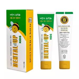 덴탈업 키즈 1450고불소 어린이 치약 / 충치집중예방 입냄새 구취제거 잇몸케어 프로폴리스 천연허브