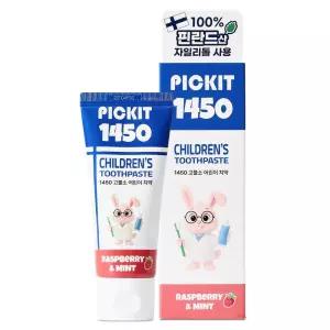 픽킷 1450 고불소 어린이치약 라즈베리 민트 60g 2개