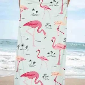 플라밍고 수영장 타올 대형 수건 해변 타월 큰수건 해수욕장수건