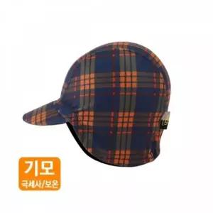 TBZ MC-SS244 방한 사이클링캡-오렌지체크-WFMTDTF