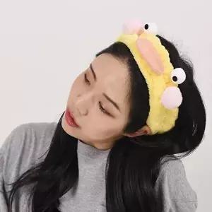 TBZ 볼 빵빵 귀여운 오리 세안 헤어밴드 머리띠 6Colors-WFMVHY0