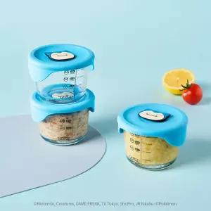 eTV 락앤락 x 포켓몬스터 콜라보 바로한끼 전자렌지 스팀 미니용기 230ml 3개세트 잠만보