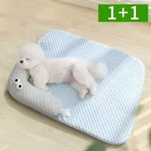 [NS홈쇼핑]1+1 여름 강아지쿨매트 쿨방석 냉감 고양이 애견 쿨링패드[36008091]