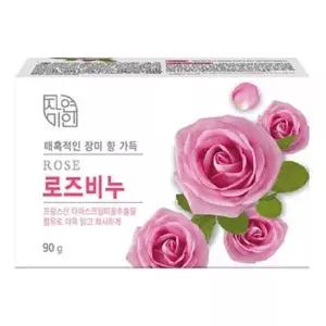 목욕비누 무궁화 자연미인 로즈비누 4개입