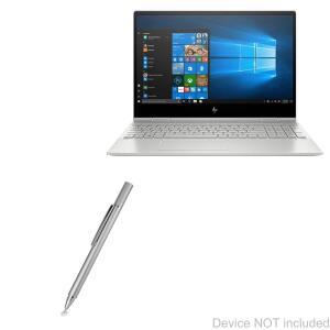 hp호환 ENVY X360 컨버터블 2IN1 노트북(15.6인치)과 호환되는 BOXWAVE 스타일러스 펜 - FINETOUCH 정전식 스타일러스 초정밀 메탈릭 실버