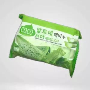 코코-알로에때비누 알로에비누 각질제거 목욕비누 목욕비누 알로에비누 미용비누