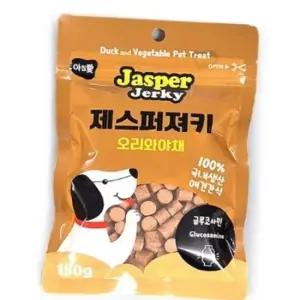 아침애 애견간식 아침애 제스퍼져키 (오리와야채) 150g