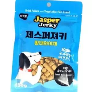 아침애 애견간식 아침애 제스퍼져키 (황태와야채) 150g