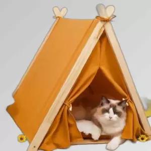 강아지 고양이 애견텐트 심플한 집숨숨집 유니크