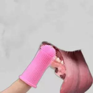반려동물 실리콘 핑거 양치 치카치카 칫솔 치아관리