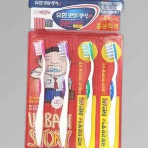 치석 구취 케어 혀클리너 2단 세트 4개입 배열 칫솔