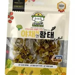 헤세드요셉 강아지간식 야채앤 황태 큐브 160g