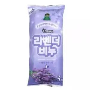 남녀미용비누 세안비누 세수비누 매끈비누 욕실비누 3P세트-라벤더