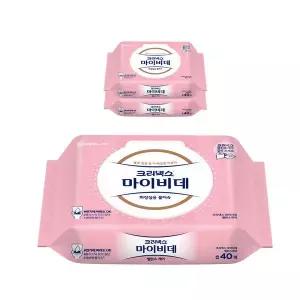 크리넥스 마이비데 밸런스케어, 40매, 3팩