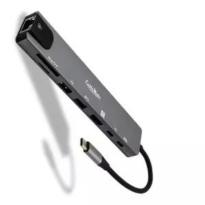[골드스마일]USB3.2 gen2 C타입 허브 8포트 LAN HDMI PD충전 SD카드