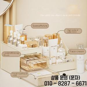 투명 서랍 스타일 메이크업 상자 기숙사 주최자 플라스틱 화장품 스킨 케어 드레싱 테이블 데스크탑 보관함