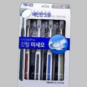 BTM 메디안 잇몸과학 칫솔 4입