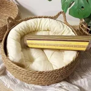 고양이라탄바구니하우스반려묘스크래쳐숨숨집