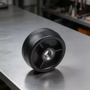 유모차 바퀴 교체 바닥 보호 50mm X 18mm 8mm 사양의 런닝머신 운동기구용 교체용 캐스터 휠 4개 세트