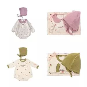 갤러리아 26FW,백일/출산/조카,아미엘뮤SET바디수트2종택1종(36A70-676-01/02)
