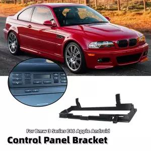 유모차 바퀴 교체 자동차 에어컨 제어 패널 브래킷 교체용 기후 HVAC 부품 BMW 호환 3 시리즈 E46 애플호환