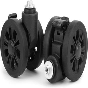 유모차 바퀴 교체 브레이크가 있는 2개입 수하물 55mm 내마모성 여행가방 베어링