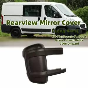 유모차 바퀴 교체 RV 사이드 윙 미러 커버 케이스 Fiat Ducato Peugeot Boxer Citroen Relay 2006-2026 자