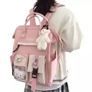 큐티 파스텔톤 학생가방 백팩 E1500 노트북수납 큰백팩 50541318)