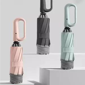 비너그립 거꾸로 우산 3단 자동 우산 양산 장우산
