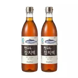 청정원 맛선생 참치액 950g X 2개