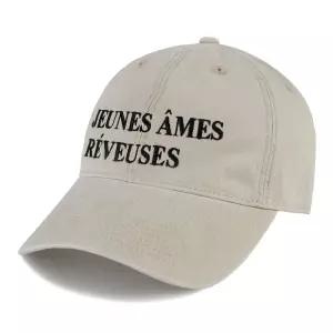 [윅]JEUNES AMES 카치온 볼캡-라이트베이지