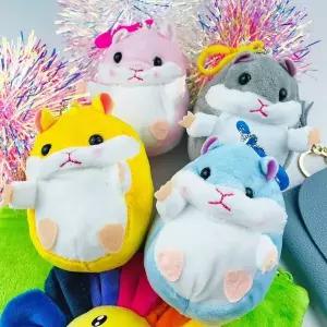 [하프클럽/]TBZ 숏다리 햄스터 열쇠고리 휴대용 키링 가방걸이