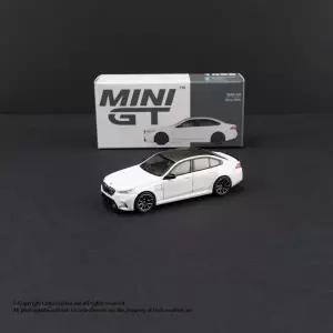 미니GT 164 BMW M5 알파인 화이트 메탈릭 다이캐스트 자동차 모델 컬렉션