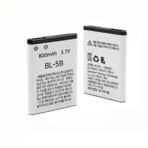 Coms 리튬이온 충전식 배터리(BL-5B) 800mAh 3.7V