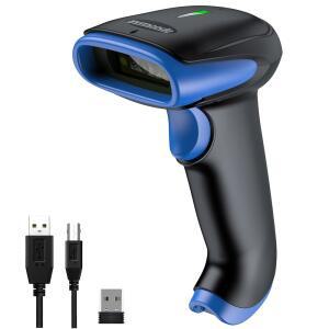 심코드 무선 블루투스 바코드 스캐너 3-in-1 USB 유선 2.4G 리더 2D 1D QR 코드 자동 고속 정밀 스마트폰 노트북 태블릿