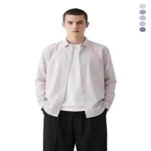 HUM 남 PC 커스텀핏 셔츠 FHOECSL139P 1317546