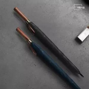 골프장우산 생활더봄 우드그립 초대형 골프자동장우산 8K사슴패턴