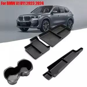 BMW X1 U11 센터 콘솔 오거나이저 트레이 하단 TPE 언더 수납함 컵홀더