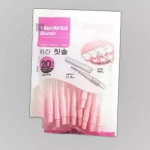 캡형 치간칫솔 I타입 20P 0.7mm 임플란트칫솔