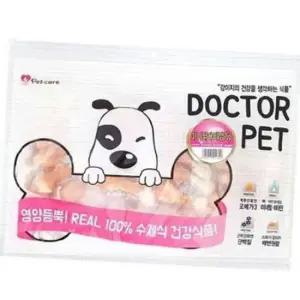 애견간식 닥터펫 미니 닭다리껌 300g (16p) 1팩