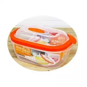 PJ전자렌지용기 직사각 900ml 2P 렌지용기 렌지그릇 렌지그릇 렌지용기