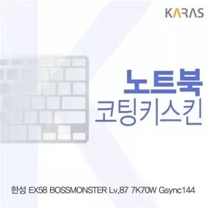 한성 EX58 보스몬스터 Lv.87 7K70W Gsync 144용 코팅키스킨