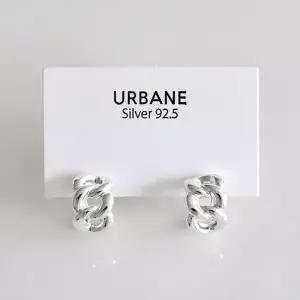 [하프클럽/](Silver925) Bold chain earring