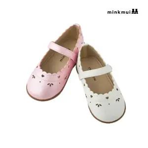밍크뮤 mink mui IV 하트펀칭메리제인구두 3611482301 36114-823-01 02 출산백일돌선물 36114-823-0102-BON