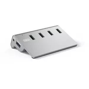 QC USB3.2 유전원 멀티 4포트허브 Gen2 PC 유에스비