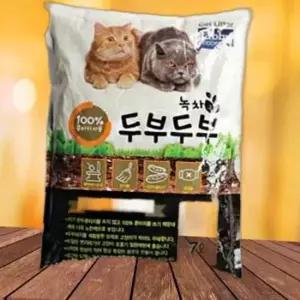 고양이 배변 응고형 두부 모래 사막화방지 7L 6EA
