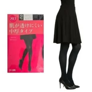 [패션] 일본직수입 FIT LADY 80D 유발팬티스타킹 2개입 M-L 스타킹 여성스타킹